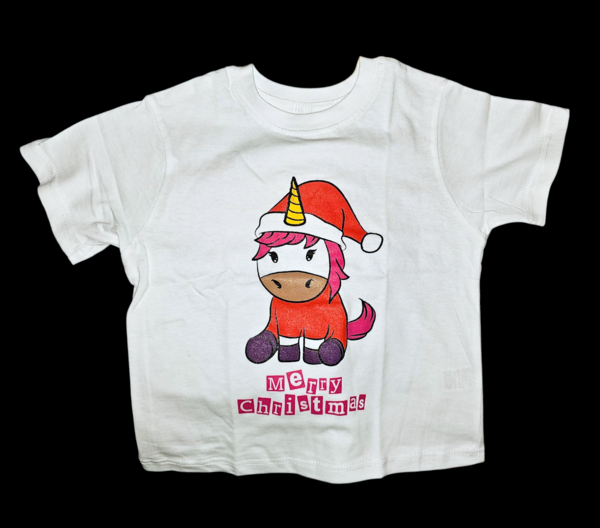 Unicorn Christmas - Children's Shirt