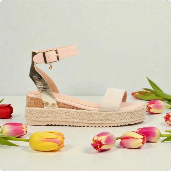 Miss Black - Steffi 3 - Nude (Size 5, 6, 7, 8 )