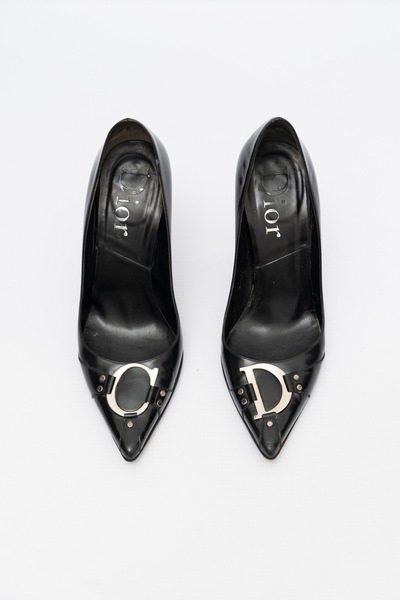 Christian Dior CD Leather Heels