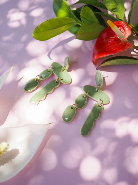 Collage Mobile - Waterfall in Jade