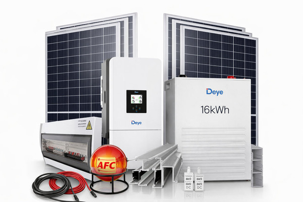12kW Deye Hybrid Solar System with 16kWh Lithium Battery & 12 Solar Panels – Installation Included