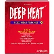 DEEP HEAT PAIN PATCHES - 5