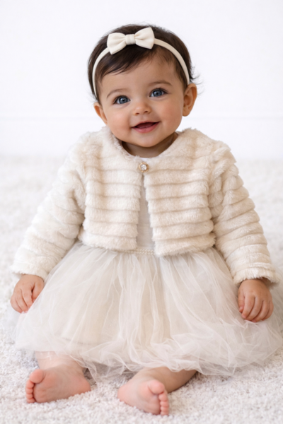 Aurora Pearl Occasion Dress & Jacket Set