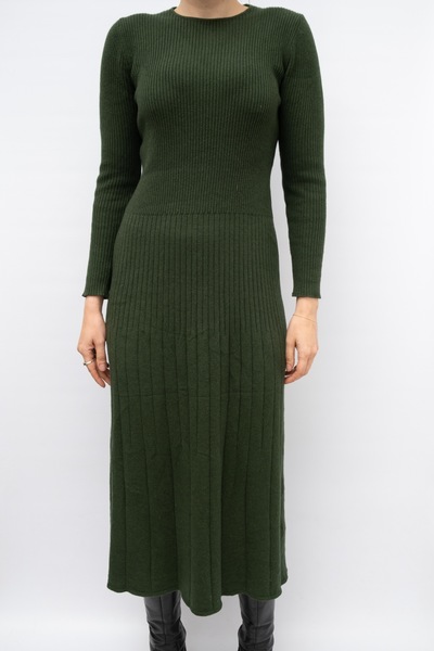ESCADA VINTAGE Wool Silk Cashmere Knit Dress