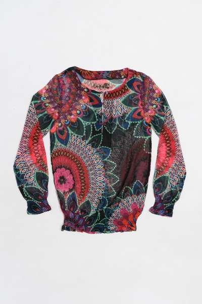 Desigual Sheer Blouse