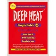 DEEP HEAT ODOURLESS PAIN PATCH 1