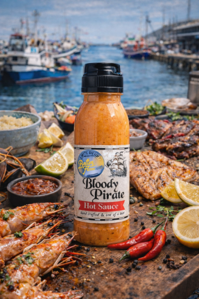 Butter Flavour Bloody Pirate Hot Sauce