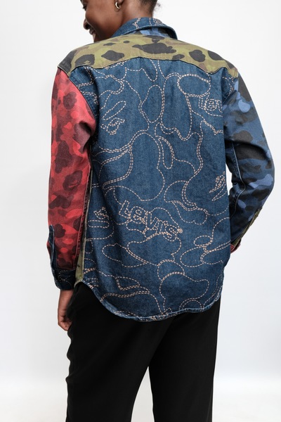 Levis x A Bathing Ape Patchwork Shirt