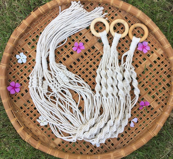 Macramé Single Plant Hanger