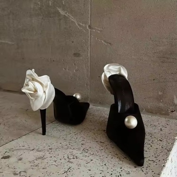 Rose Stiletto Heel