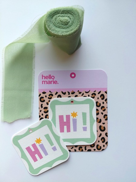 Mini Gift tags - Hi