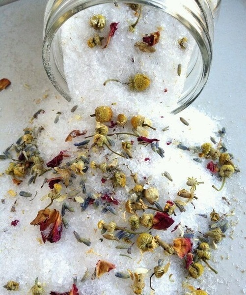 Rose & Vanilla Bath Salts