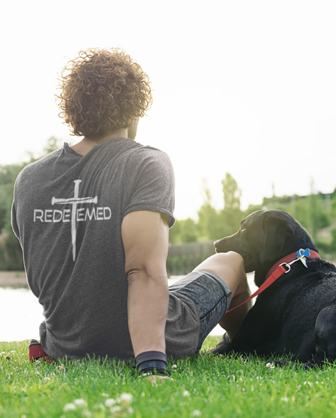 Men's Tee - Redeemed (front and back)