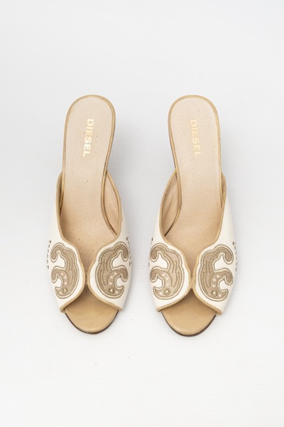 Diesel Leather Mules