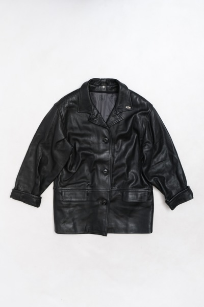 Vintage Leather Longer Length Jacket