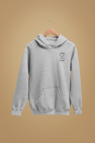 Adult Winter Hoodie - Iron sharpens iron