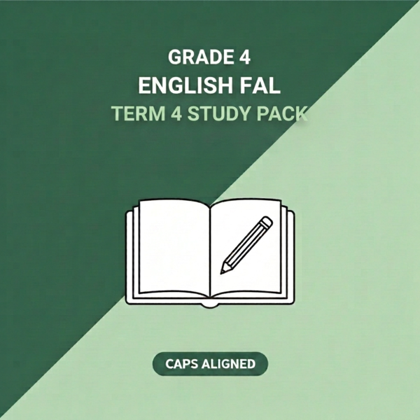 Grade 4 English FAL Term 4 (CAPS Aligned)