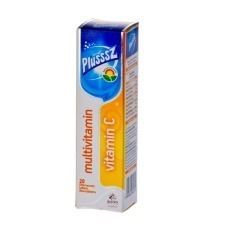 PLUSSSZ  MULTIVIT+VIT C EFFERVESCENT TABLETS - 20
