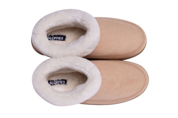 SLOFFIES Ariana Bootie Slipper - Khaki