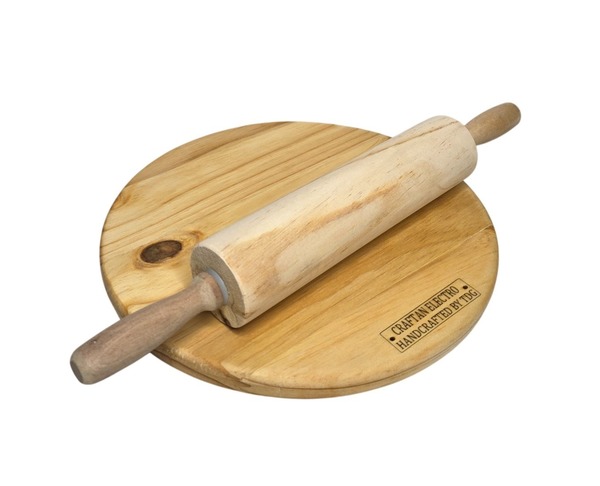 Craftan Electro - Round Board and Rolling Pin - Roti Maker 30 cm