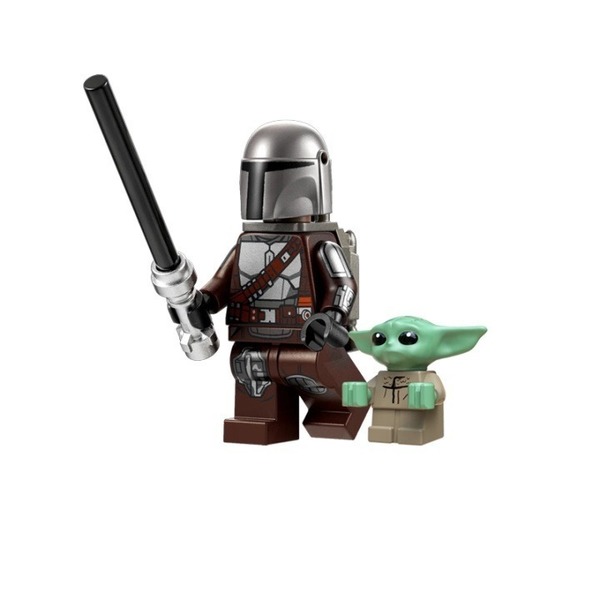 Mandalorian + Baby Yoda Grogu