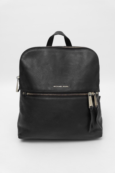 Michael Kors Rhea Zip Up Leather Backpack Medium
