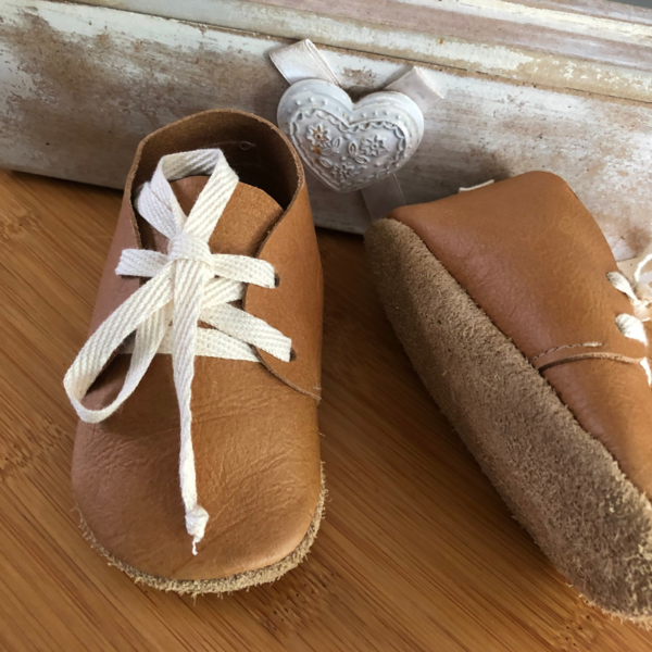 Baby tan Leather shoes