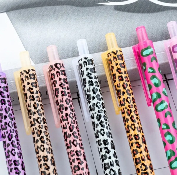 Leopard Print Pens