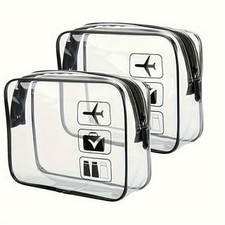 Craftan Electro - TSA approved cosmetic bag - quartz size