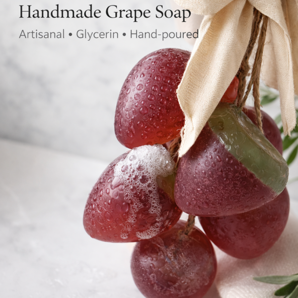 Strawberry Hanging Soap (Rooibos fragrance)