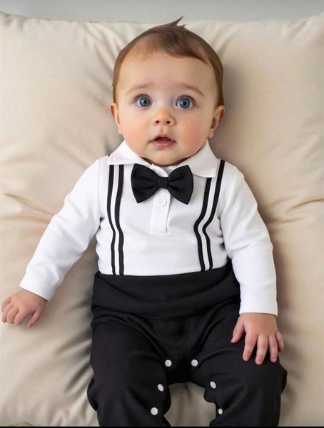 “Charming Arrival” Front-Opening Romper