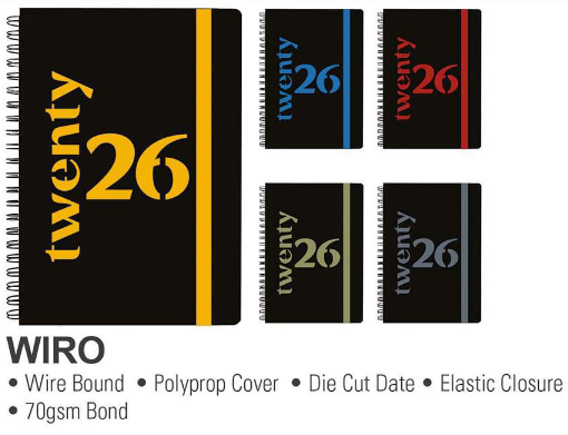 DIARY 2026 A4 WIRO