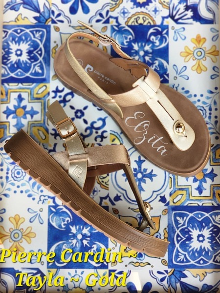Pierre Cardin - Tayla - Gold (Size 4, 5, 6, 7, 8 )