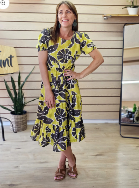 Abbey Midi Tribal Dress