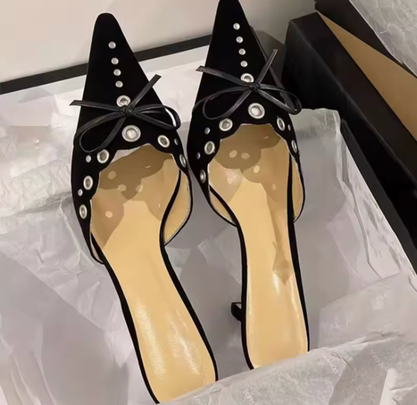 Frosted Pearl Elegance Heels