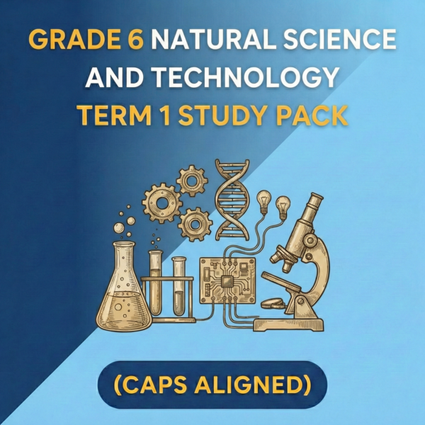 Grade 6 Natural Science and Technology Term 1 Study Pack (CAPS Aligned)