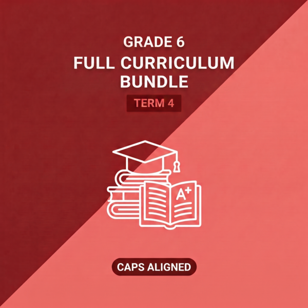 Grade 6 Full Curriculum Bundle Term 4 (CAPS Aligned)