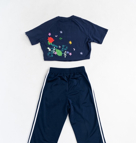 Adidas Embroidered Track Pant Set