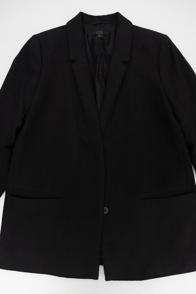 COS 100% Wool Double Breasted Blazer