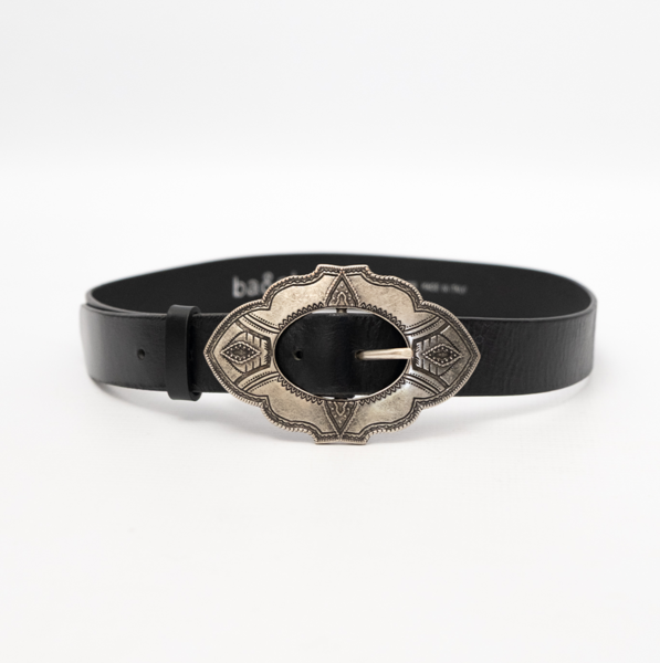 BA&SH Paris Ornamental Leather Belt