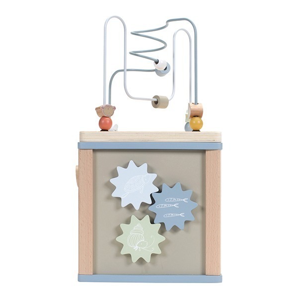 Little Dutch Wooden Activity Cube Ocean Little Favourites Little