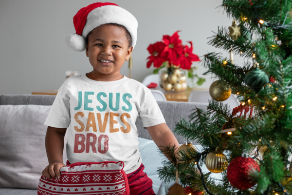 Kids Tee - Jesus Saves Bro
