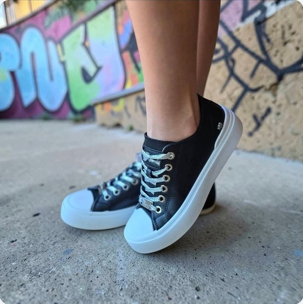 Miss Black - Skate 1 - Black (Size 4, 5, 6, 7, 8 )