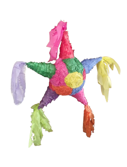 3D Mexican Star Pinata