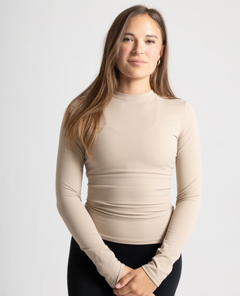 Long Sleeve Top - Mocha Brown