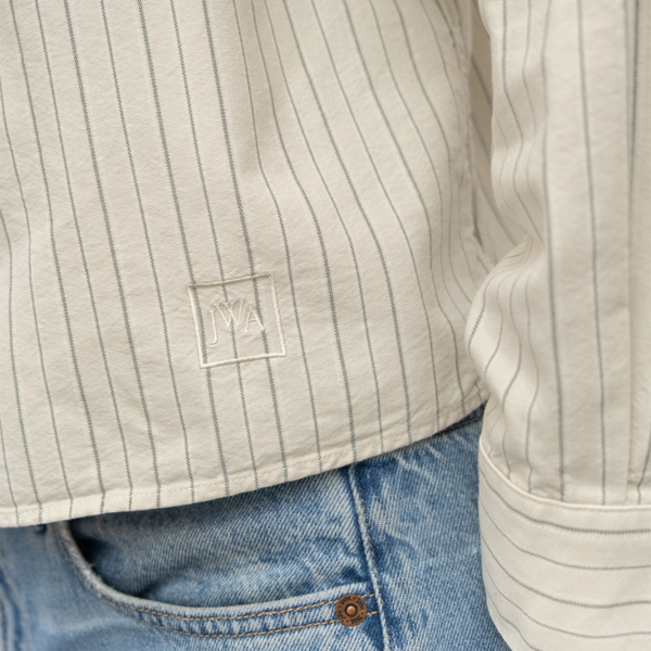 JW Anderson x Uniqlo Boxy Cropped Striped Shirt