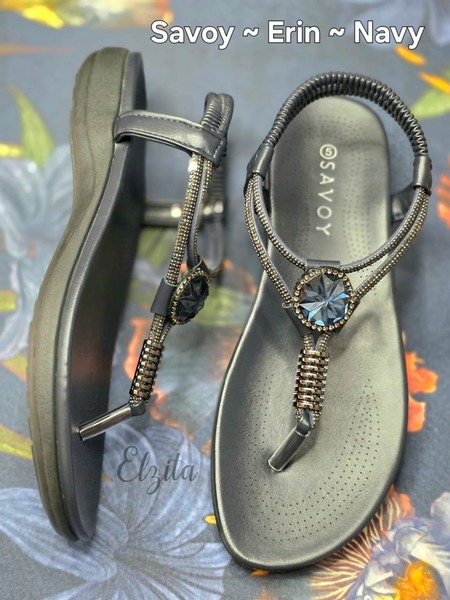 Savoy ~ Erin ~ Navy (Sizes 5, 7, 8)