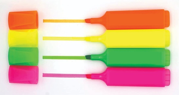 Deli Highligter Bright Chisel