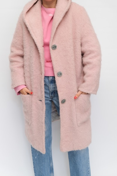 Mohair Oversized Coat