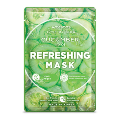 Watsons Love My Glow Cucumber Refreshing Mask